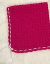 Crochet Pink Baby Blanket