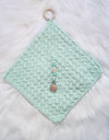 Snuggle Teether Blanket and Pacifier Clip