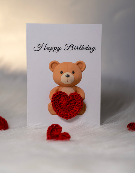 Personalized Crochet Cards