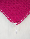 Crochet Pink Baby Blanket