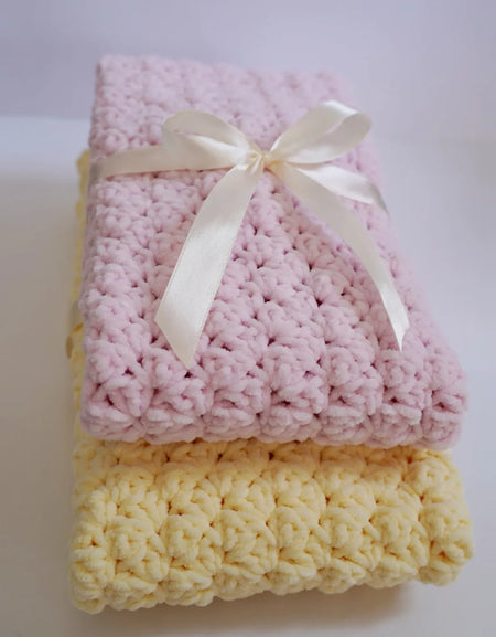 Marshmallow texture baby blankets