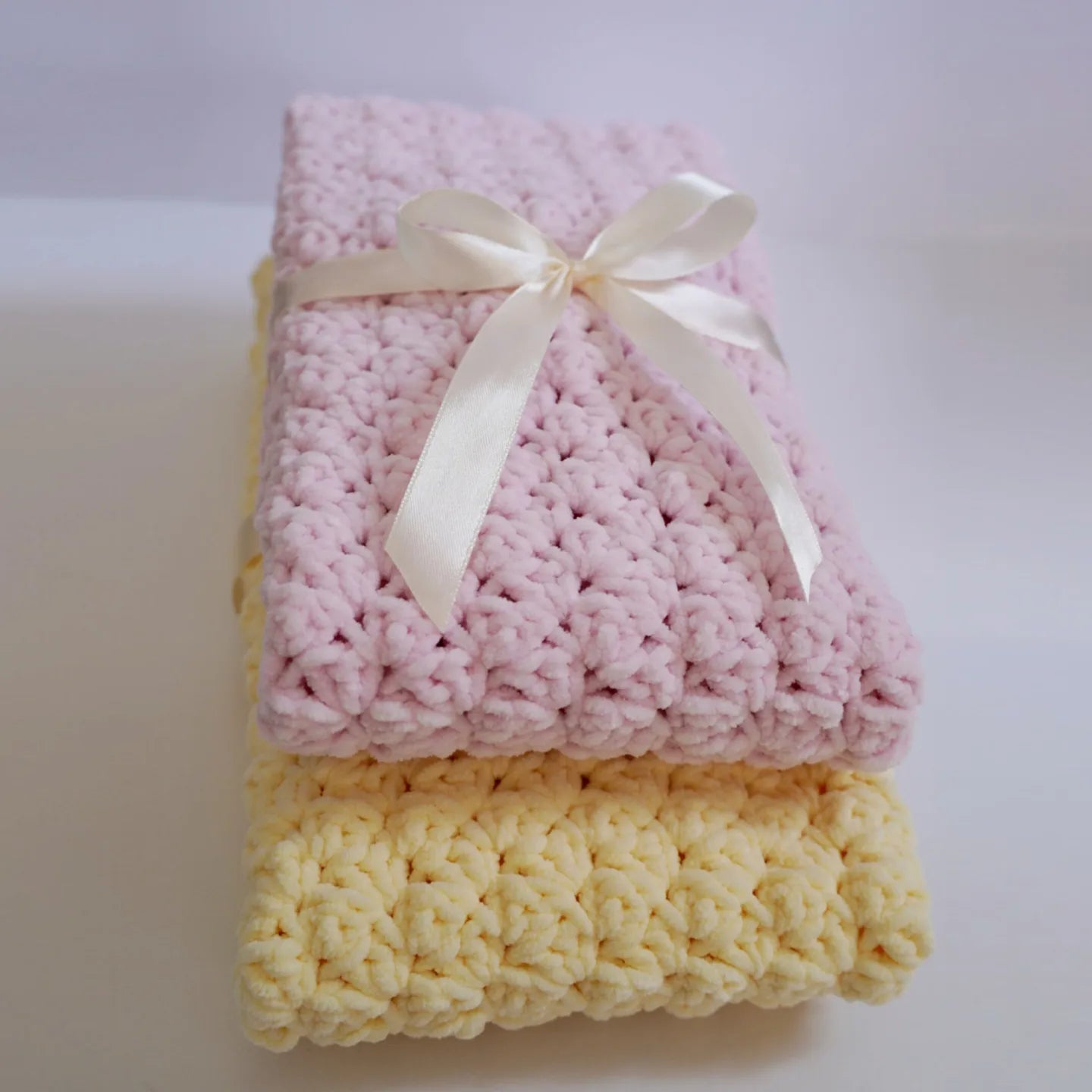Marshmallow texture baby blankets
